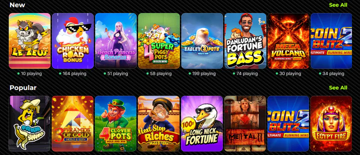 dieselwin casino games